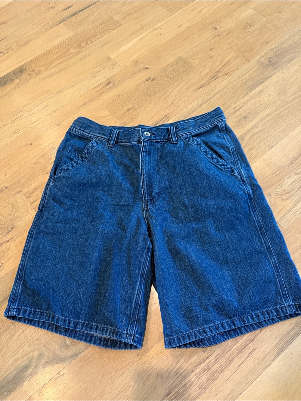 Uniqlo Blue Denim Jean Shorts